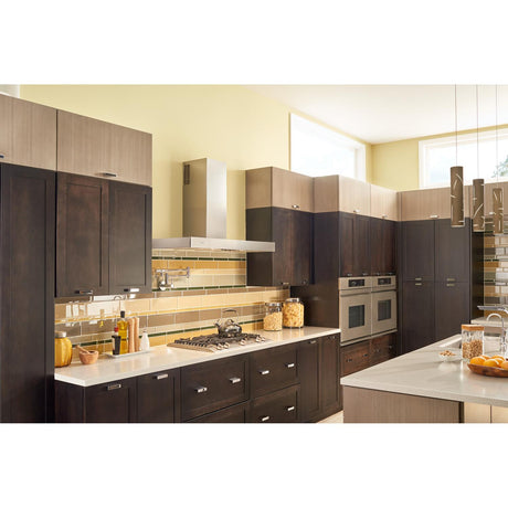 DISCONTINUED-Broan® 42-Inch Convertible Wall-Mount Chimney Range Hood w/ Heat Sentry™, 370 CFM, Stainless Steel