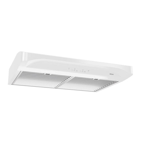 Broan® Alta 30-Inch 400 CFM <0.5 Sones White Range Hood