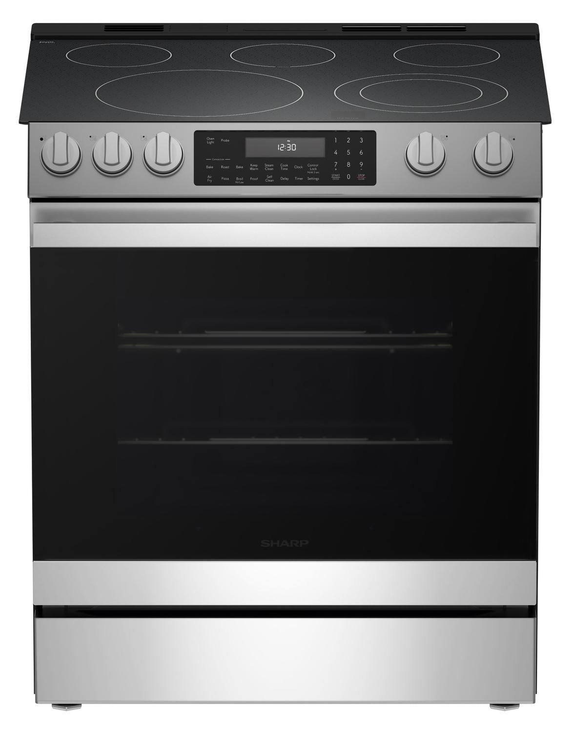 30 in. Electric Convection Slide-In Range with Air Fry