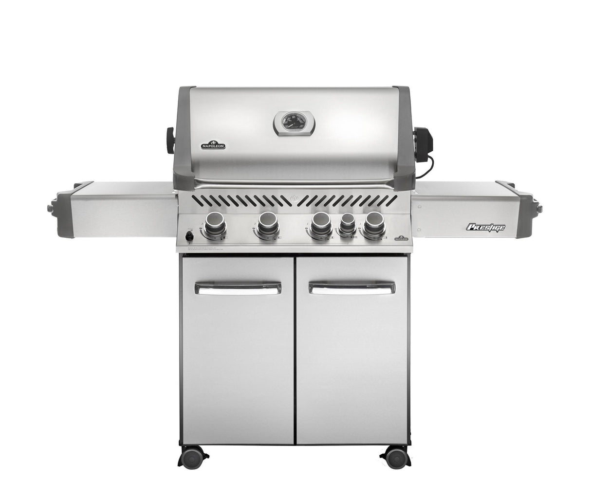 Napoleon Stainless Steel Prestige 500 with Infrared Rear Burner.