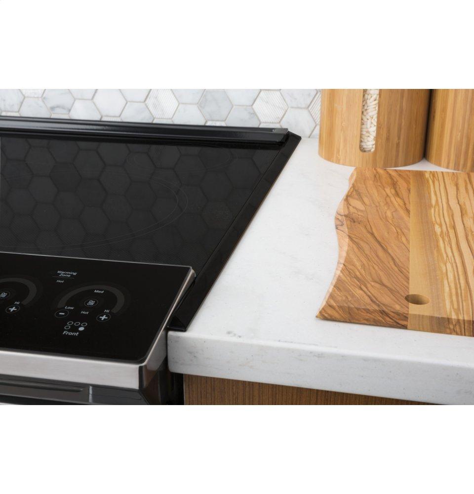GE Profile™ 30" Smart Slide-In Front-Control Induction and Convection Range