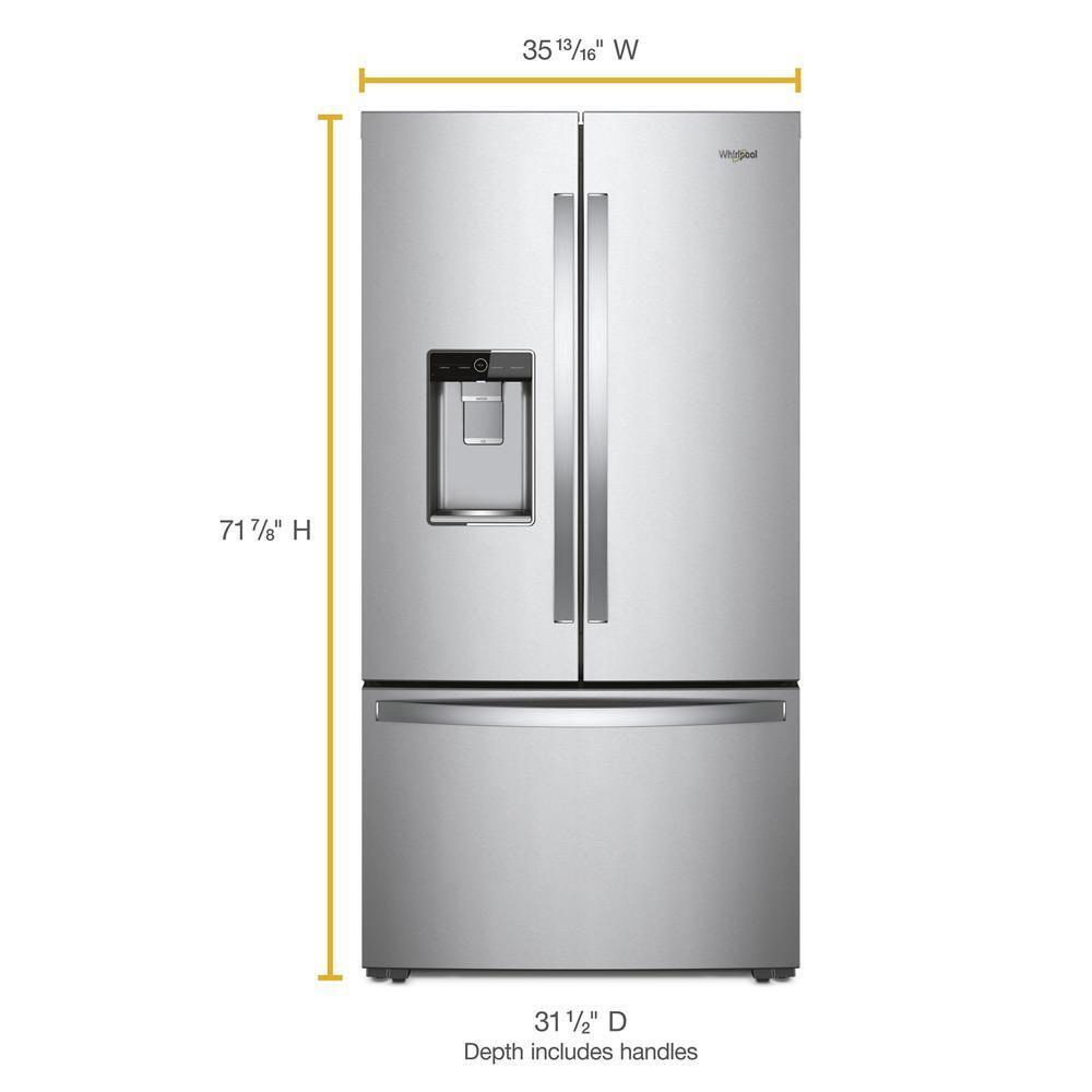 36-inch Wide Counter Depth French Door Refrigerator