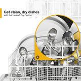 Heavy-Duty Dishwasher with 1-Hour Wash Cycle