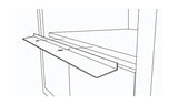 24 in. Black Stainless Steel Flush Mount Deflector for SMD2470AH