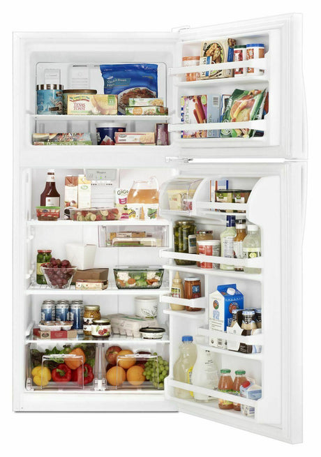 30-Inch Wide Top Freezer Refrigerator - 18 cu. ft. - White