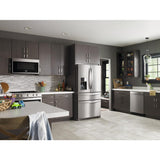 36-inch Wide 4-Door Refrigerator with Exterior Drawer - 26 cu. ft.
