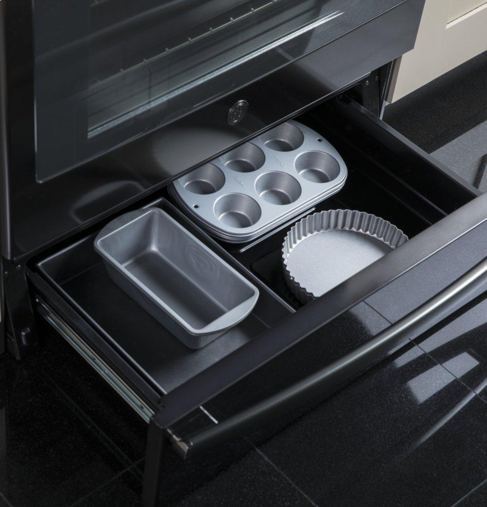 GE® 30" Slide-In Electric Convection Range