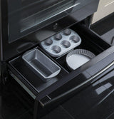 GE® 30" Slide-In Electric Convection Range