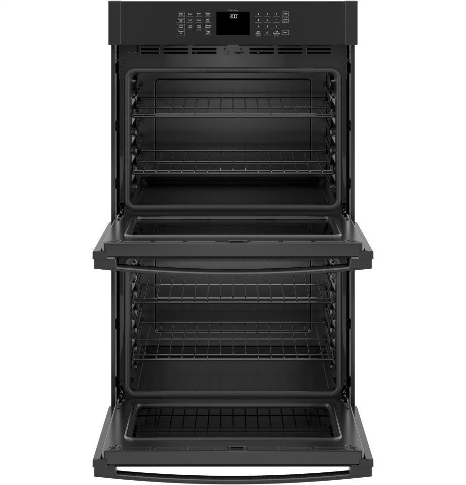 GE® 30" Smart Built-In Self-Clean Double Wall Oven with Never-Scrub Racks