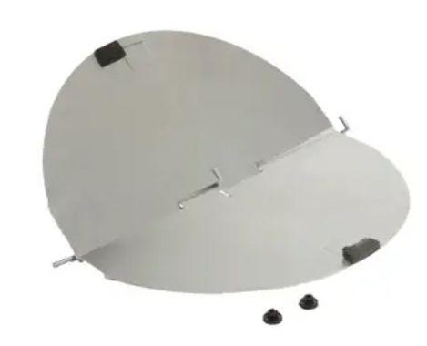 Recirculation Deflector - Contains one deflector for 8" ducting