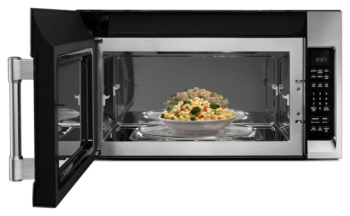 Over-The-Range Microwave With Interior Cooking Rack - 2.0 Cu. Ft. Fingerprint Resistant Stainless Steel