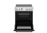 30 inch Induction Range, 4 Heating Zones, Electric Oven Stainless Steel