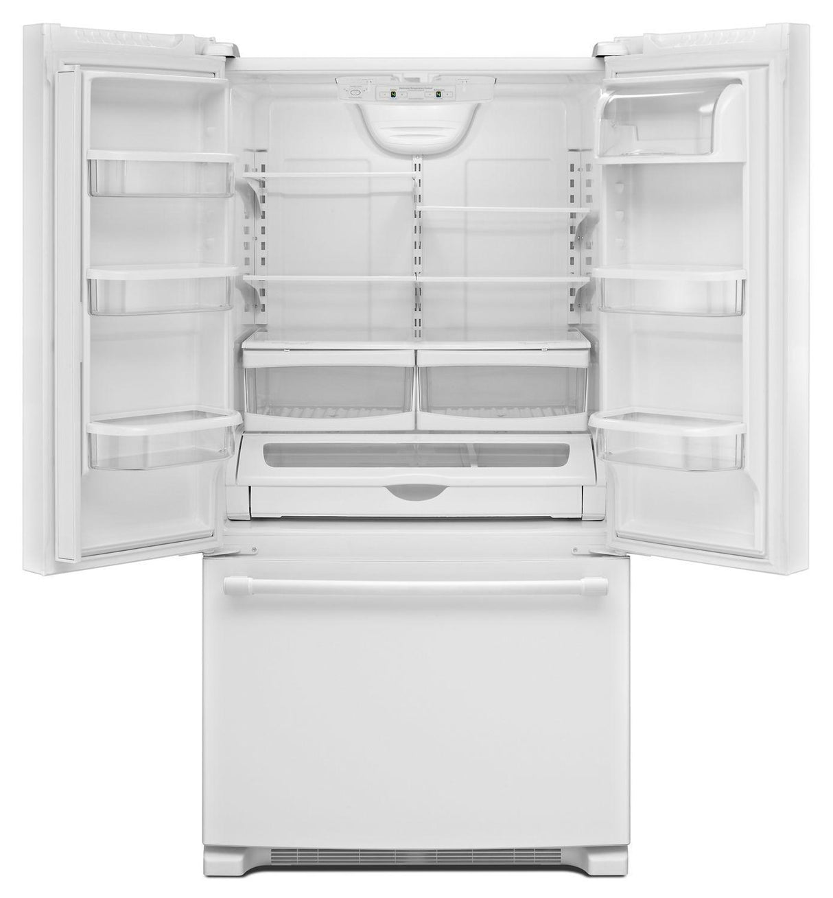 36-Inch Wide French Door Refrigerator - 25 Cu. Ft. - White