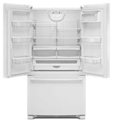 36-Inch Wide French Door Refrigerator - 25 Cu. Ft. - White