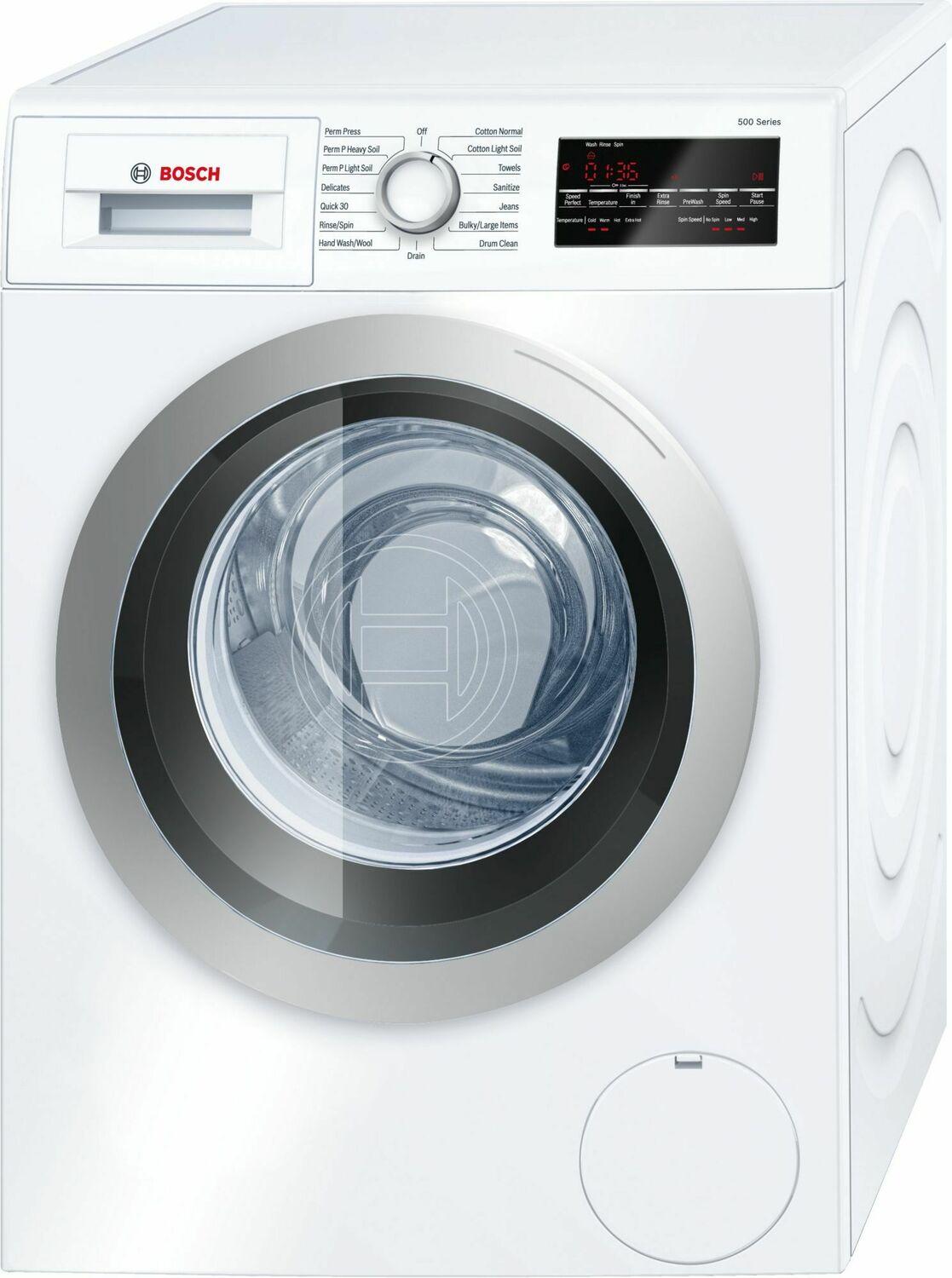 500 Series Washer - 208/240V, Cap. 2.2 cu.ft., 15 Cyc.,1,400 RPM, 52 dBA Silv./Door, AquaShield®, ENERGY STAR