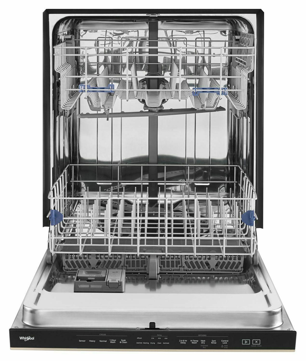 Stainless Steel Tub Pocket Handle Dishwasher with TotalCoverage Spray Arm - Fingerprint Resistant Sunset Bronze