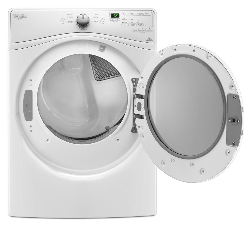 7.4 cu.ft. Front Load Electric Dryer with Advanced Moisture Sensing, 8 cycles