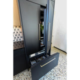 36" Panel-Ready Built-In French Door Refrigerator