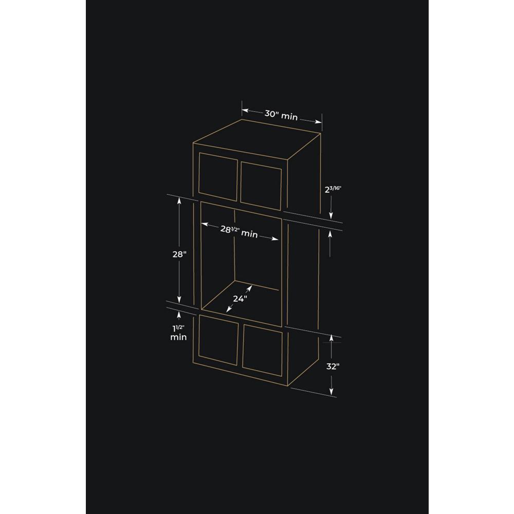 RISE™ 30" Single Wall Oven with V2™ Vertical Dual-Fan Convection