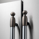 Black Nickel decor set for Refrigerator and Dishwasher Black Nickel