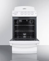 20" Wide Electric Coil Range