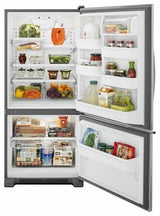 30-inches wide Bottom-Freezer Refrigerator with Accu-Chill™ System - 18.7 cu. ft. - Stainless Steel