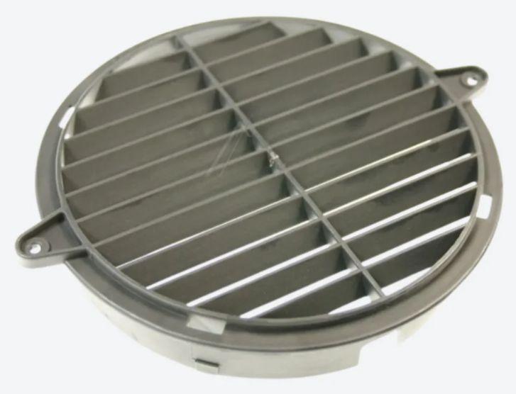 Recirculation Grate/Deflector - Contains one 10" round metal grate/deflector for 10" or 8" round ducting