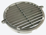 Recirculation Grate/Deflector - Contains one 10" round metal grate/deflector for 10" or 8" round ducting