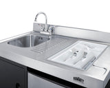 63" Wide All-in-one Kitchenette With Gas Range