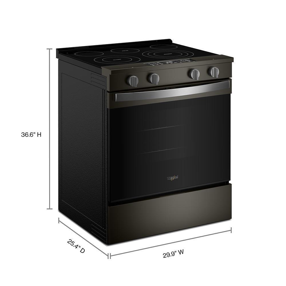30-inch Electric Smart Range with Air Cooking Technology