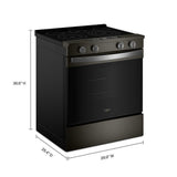 30-inch Electric Smart Range with Air Cooking Technology