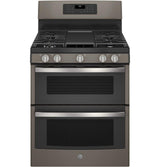 GE® 30" Free-Standing Gas Double Oven Convection Range