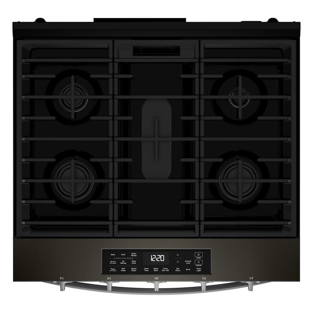 30-inch Gas Smart Range with Air Cooking Technology