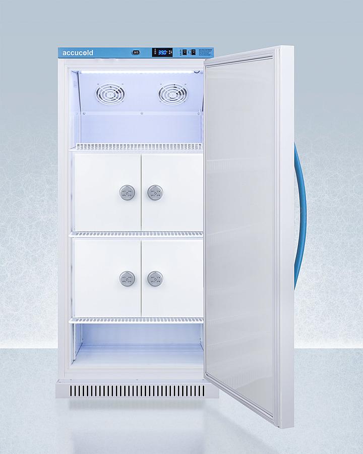 Purpose-built All-refrigerator for Breast Milk Storage With 4 Interior Locking Compartments, Antimicrobial Silver-ion Handle, and A Hospital Grade Cord With 'green Dot' Plug