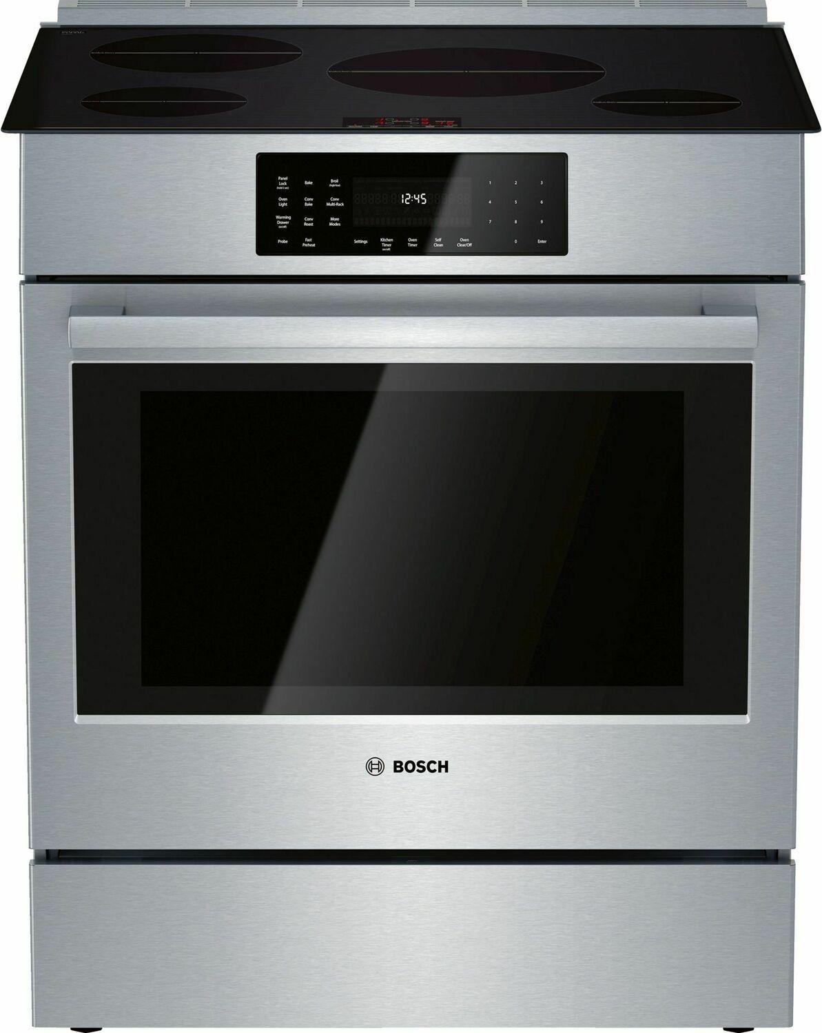 800 Series Induction Slide-in Range 30'' Stainless Steel HII8056U