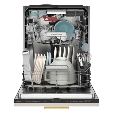 39 dBA Panel-Ready Flush-to-cabinet Dishwasher with FreeFlex™ Fit Third Level Rack