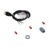 5' Range Hood Power Cord, Black, with a 3-prong, 125-volt design