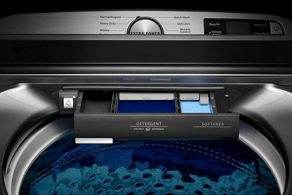 Smart Capable Top Load Washer with Extra Power Button - 5.2 cu. ft.
