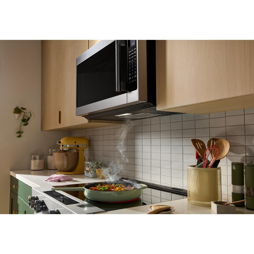2.1 Cu. Ft. Microwave Hood Combination with a Handle