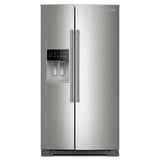 36-inch Wide Full-Depth Side-by-Side Refrigerator with Arctic Blue Interior - 28.7 Cu. Ft.
