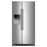 36-inch Wide Full-Depth Side-by-Side Refrigerator with Arctic Blue Interior - 28.7 Cu. Ft.