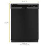 Heavy-Duty Dishwasher with 1-Hour Wash Cycle