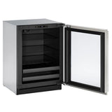 3024bev 24" Beverage Center With Stainless Frame Finish and Field Reversible Door Swing (115 V/60 Hz Volts /60 Hz Hz)