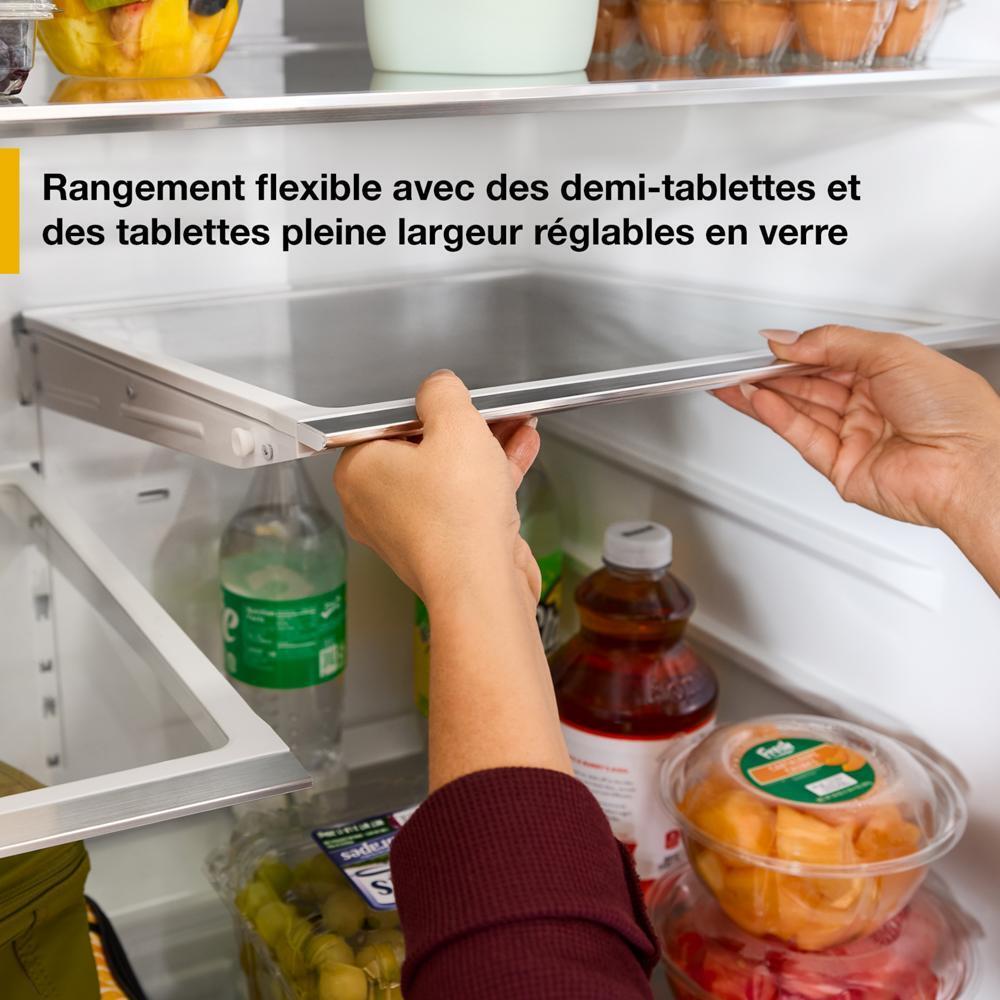 36-Inch French Door Refrigerator with In-Door Water and Ice Maker - 29 cu. ft.