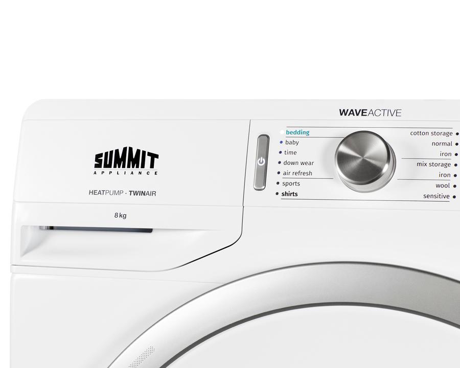 24" Wide 208-240v Heat Pump Dryer