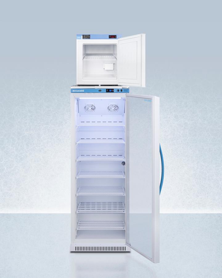 24" Wide All-refrigerator/all-freezer Combination