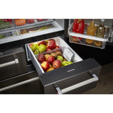 25.8 Cu. Ft. 36" Multi-Door Freestanding Refrigerator with Platinum Interior Design and PrintShield™ Finish
