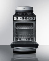 20" Wide Gas Range