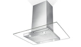 36" glass island hood with Variable Air Management