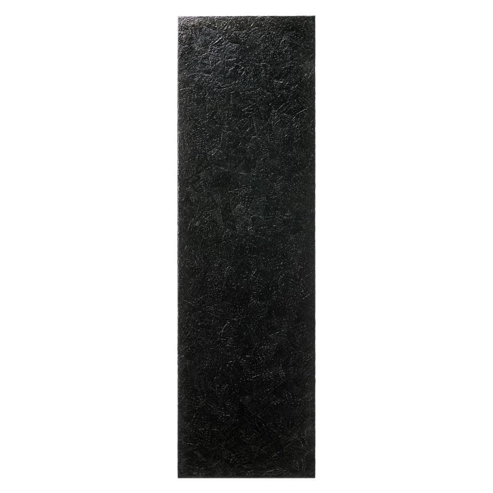 24" Elements Collection Dark Pen Black Custom Column Panel